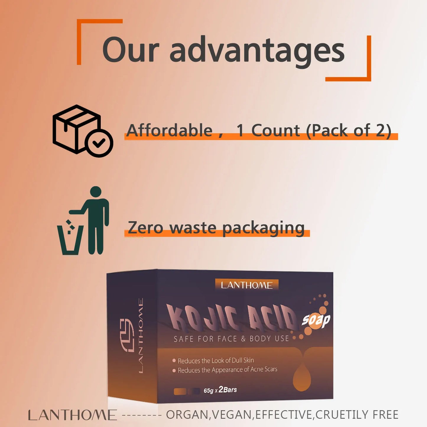 Savon Kojic anti-taches Lanthome