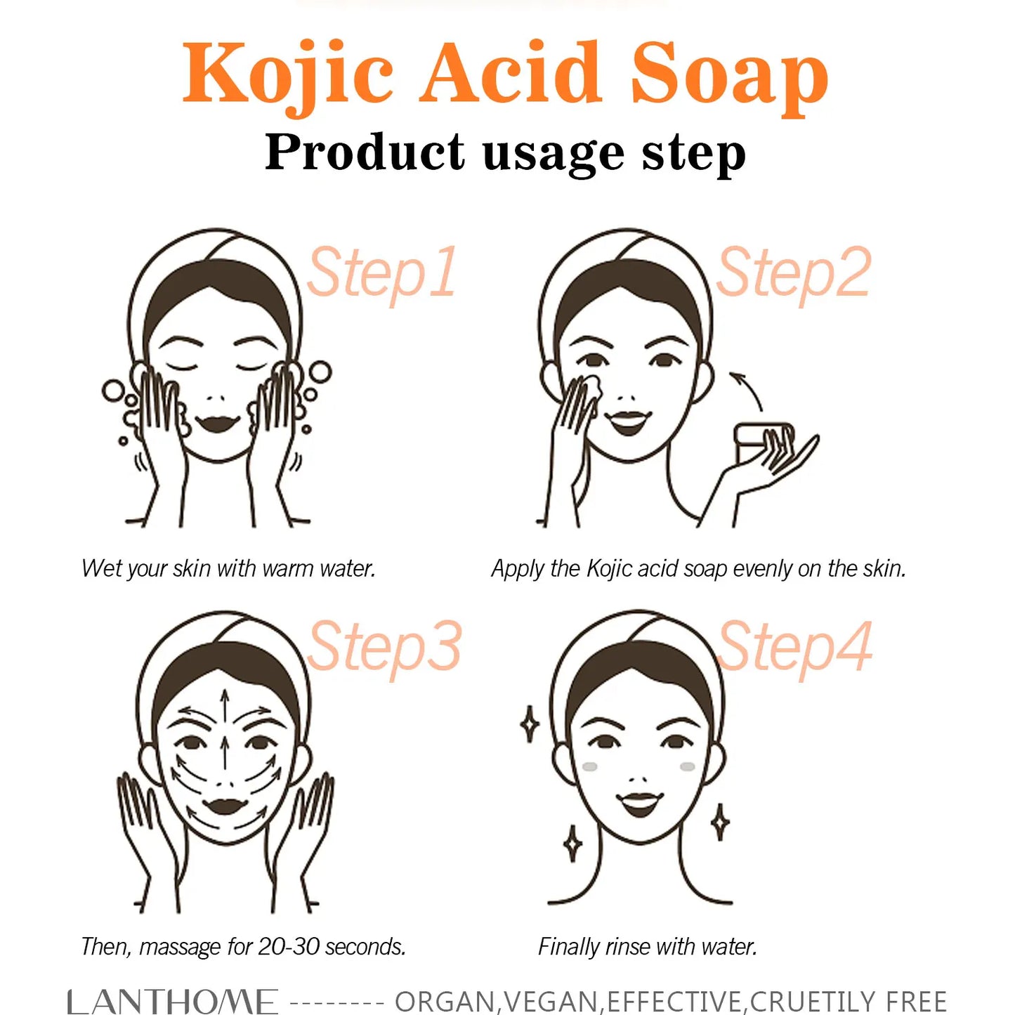 Savon Kojic anti-taches Lanthome