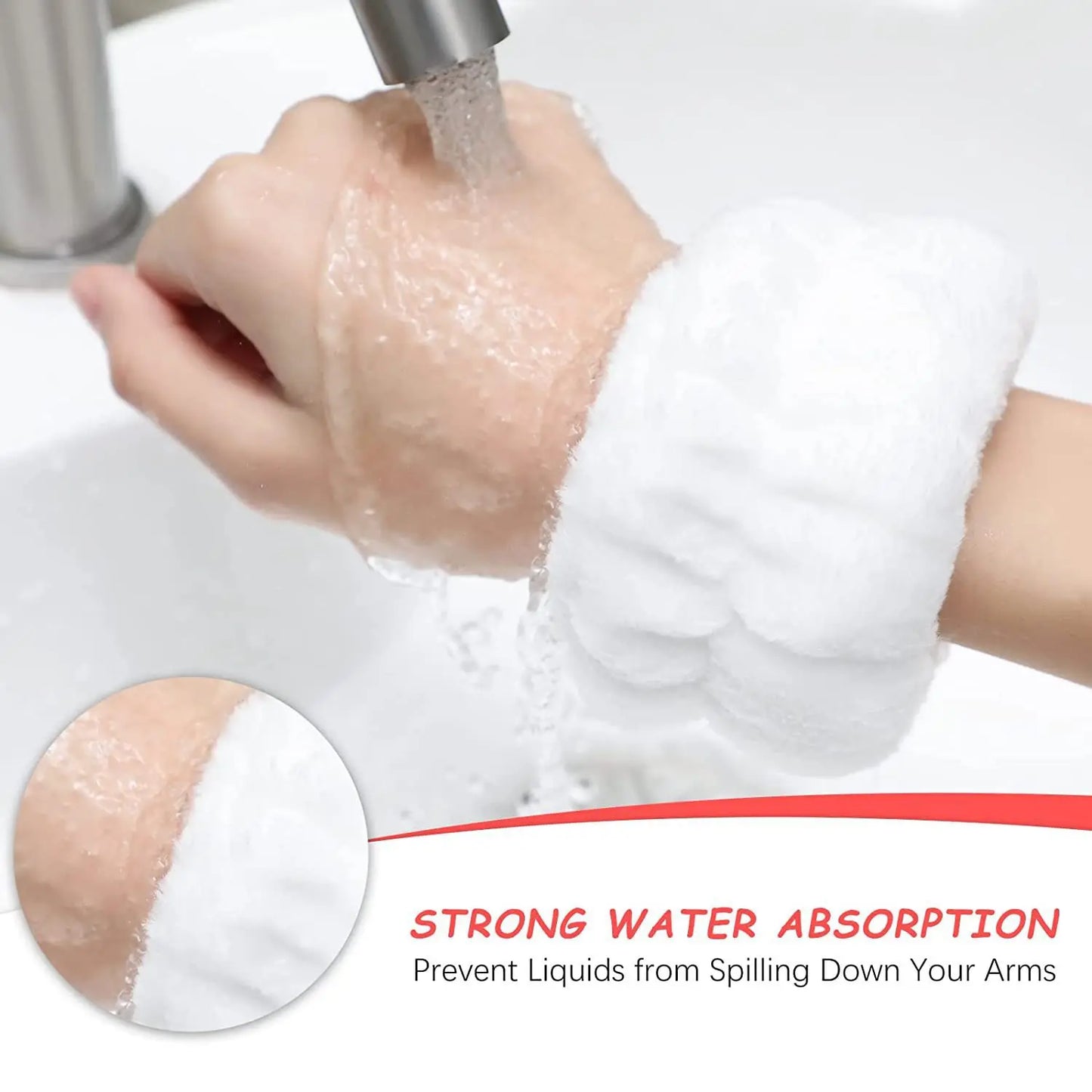 Face Wash Wristbands