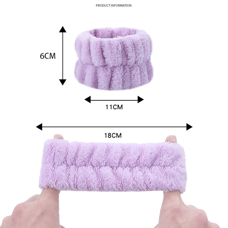 Women's Spa & Yoga Facial Mask Headbands