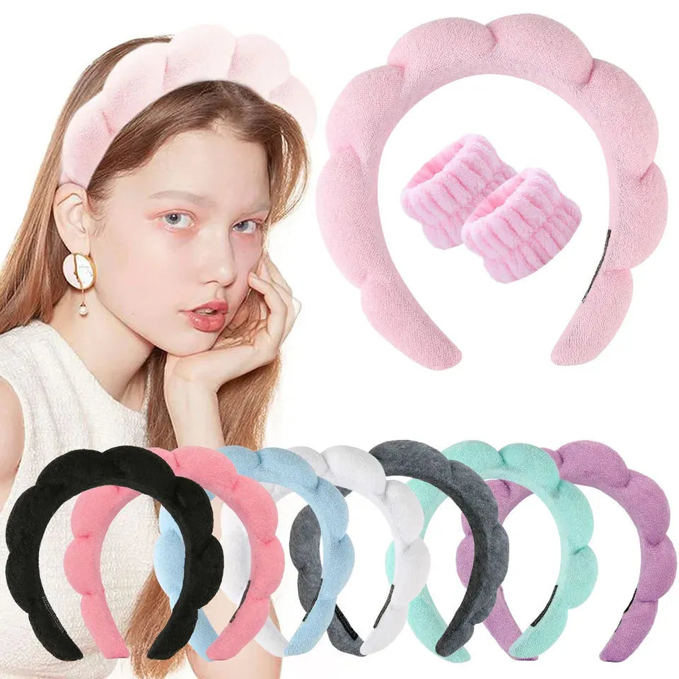 Women's Spa & Yoga Facial Mask Headbands