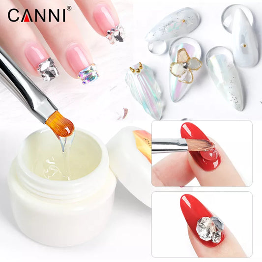 CANNI 10g UV/LED Nail Art Vernis Gel Collant Diamant