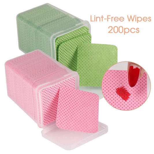 Lint-Free Gel Polish Remover Wipes