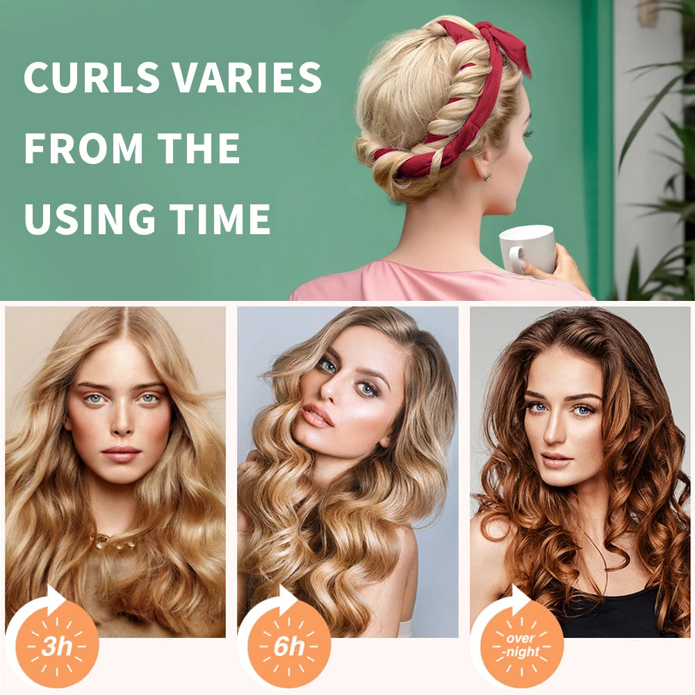 Heatless Curls Headband