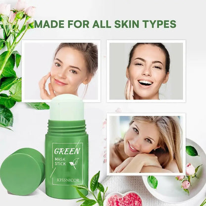 🌿 Green Tea Cleansing Stick – Deep Clean & Moisturize | 40g 🌿