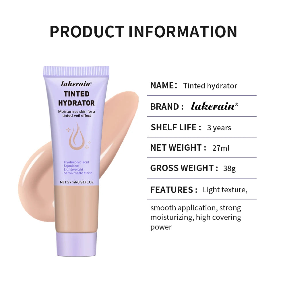 Strong Coverage Tinted Hydrator – Semi-Matte, Natural Finish for Healthy Skin