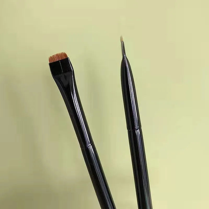 Portable Eyebrow & Eyeliner Brush Set