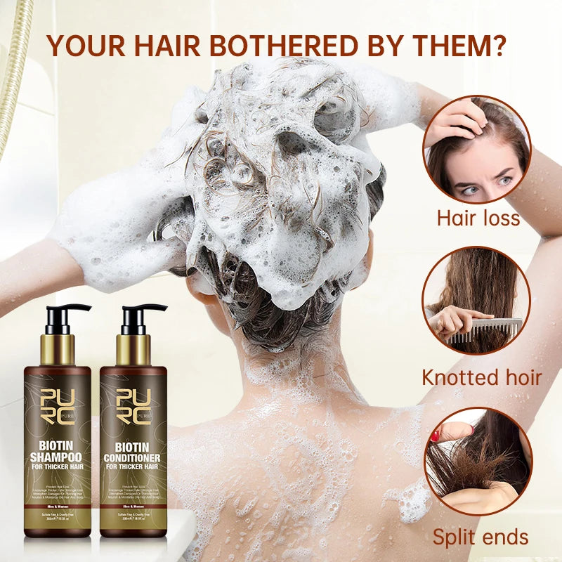 Biotin Shampoo Fast Hair Growth & Loss Prevention