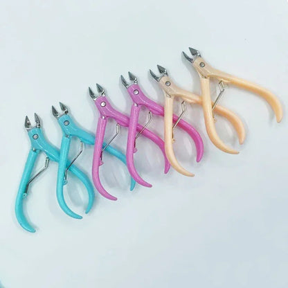 ABS Handle Toenail Ingrown Nail Art Cuticle Nipper Clipper Edge Cutter Manicure Scissor Plier Tool Pedicure Dead Skin Remover