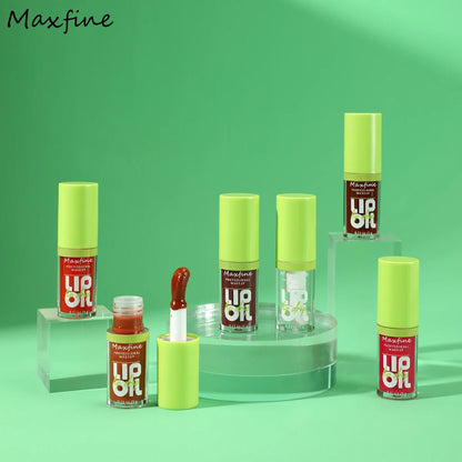 6-tone moisturizing lip gloss luminous oil lip gloss, moisturizing transparent liquid lip gloss, natural lip enhancer, make lips