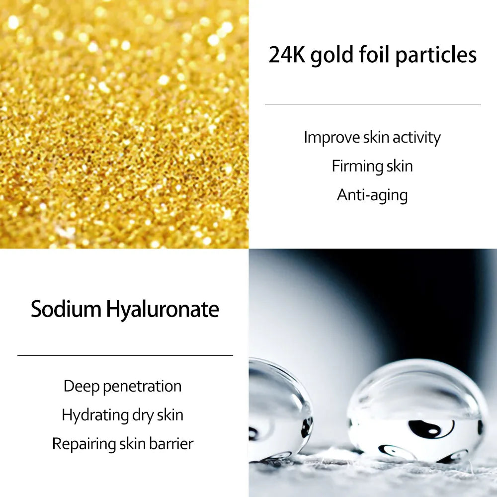 24K Gold Face Anti Aging Niacinamide Serum
