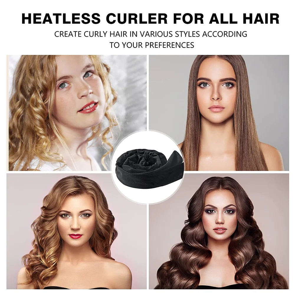 heatless hair curlers