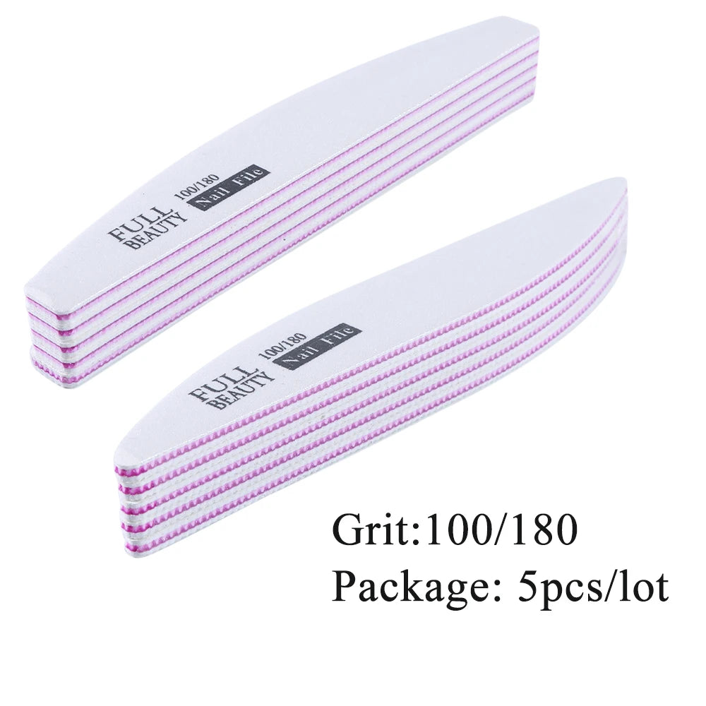 180 grit nail files