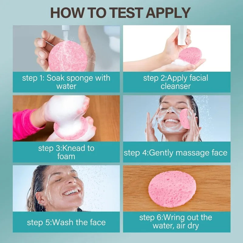 Face Cleansing Sponges