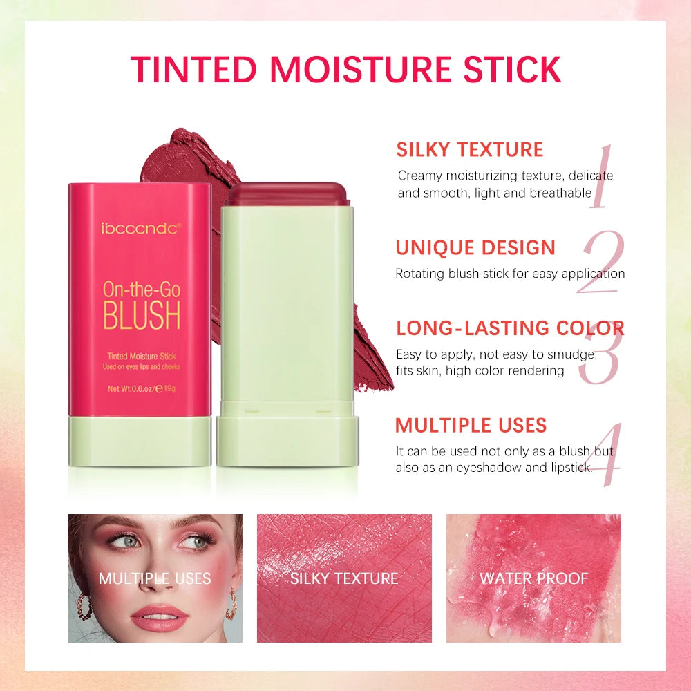 Multi-Functional Blush Stick – Waterproof, High Color Payoff & Brightening | Pixi Blush Stick