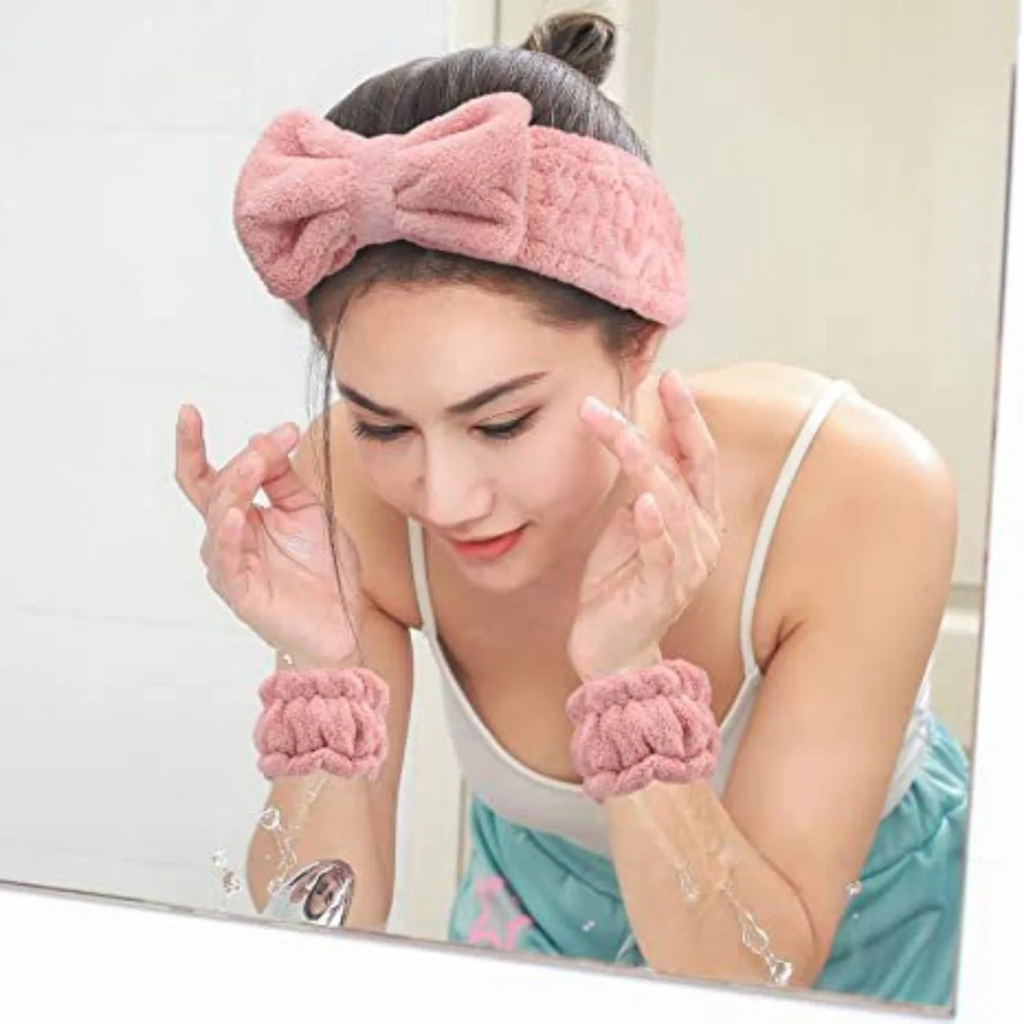 Women's Spa & Yoga Facial Mask Headbands