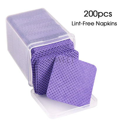 Lint-Free Gel Polish Remover Wipes