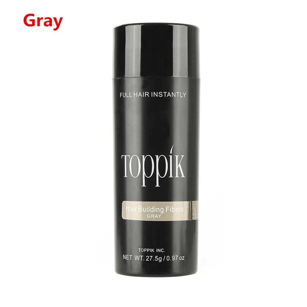 gray toppik hair fibers spray