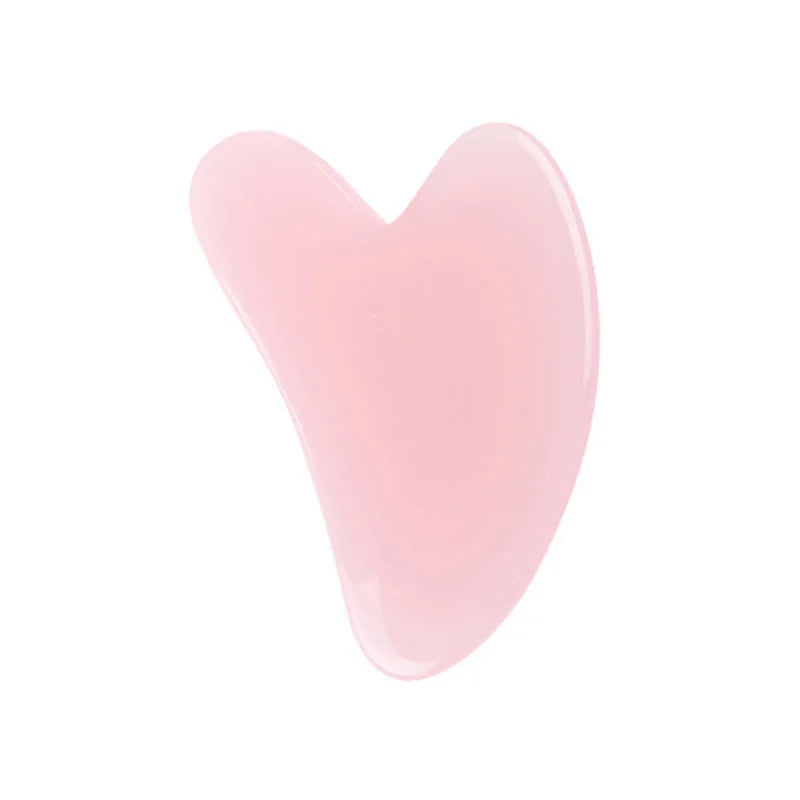 Resin Gua Sha Scraping Massage Scraper Face Massager Acupuncture Guasha Board Massager for Face Tool