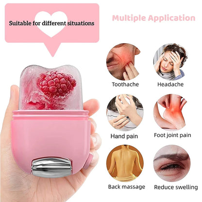 2-in-1 Ice Roller & Gua Sha for Skin & Puffiness