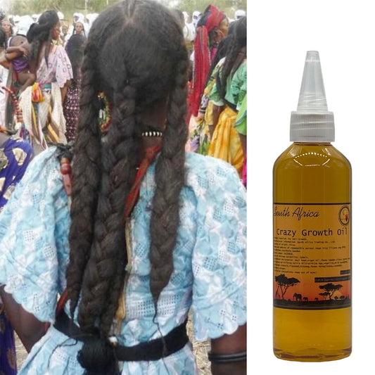 Huile fortifiante pour le cuir chevelu et les racines des cheveux d'Afrique