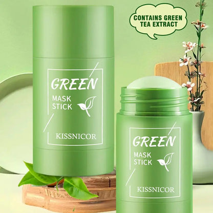 🌿 Green Tea Cleansing Stick – Deep Clean & Moisturize | 40g 🌿