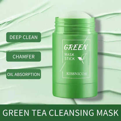 🌿 Green Tea Cleansing Stick – Deep Clean & Moisturize | 40g 🌿