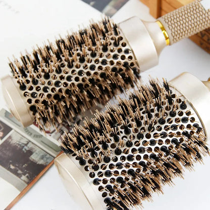 Salon Hair Comb Curling Brushes
