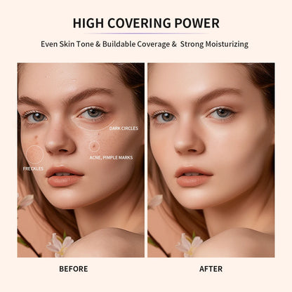 Strong Coverage Tinted Hydrator – Semi-Matte, Natural Finish for Healthy Skin