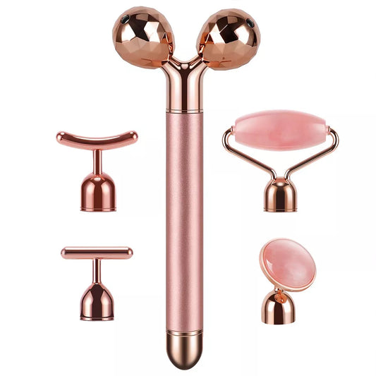 5-in-1 24K Gold Beauty Wand Face Massager